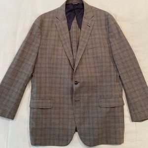 Brooks Brothers Brown Windowpane Sport Coat
